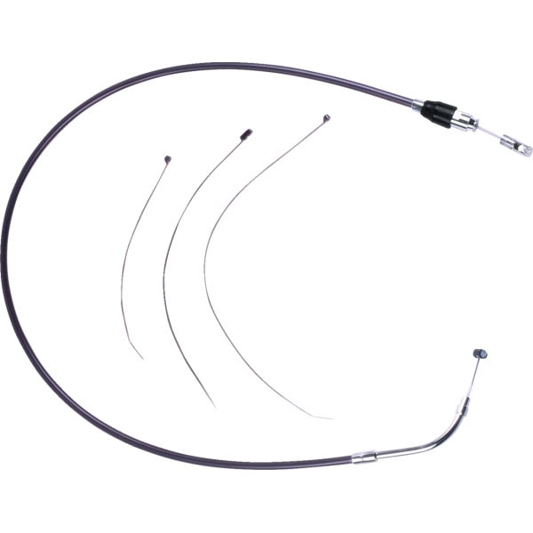 0652-3181 DRAG Specialties ドラックスペシャリティーズ ケーブル クラッチ クイックコネクト ブラック/クローム