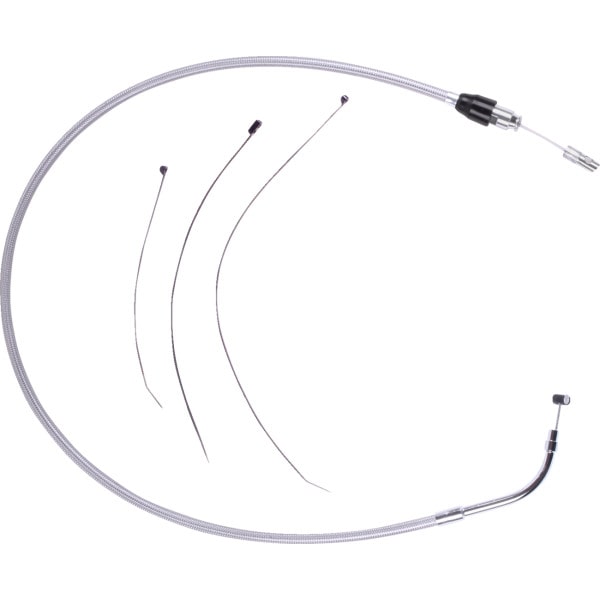 0652-3187 DRAG Specialties ドラックスペシャリティーズ ケーブル クラッチ クイックコネクト ステンレス