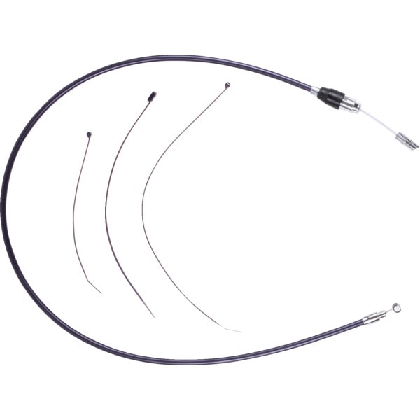 0652-3201 DRAG Specialties ドラックスペシャリティーズ ケーブル クラッチ クイックコネクト ブラック/クローム