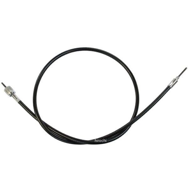 0655-0038 ガッツクローム メーターケーブル 38.5インチ フロント 黒