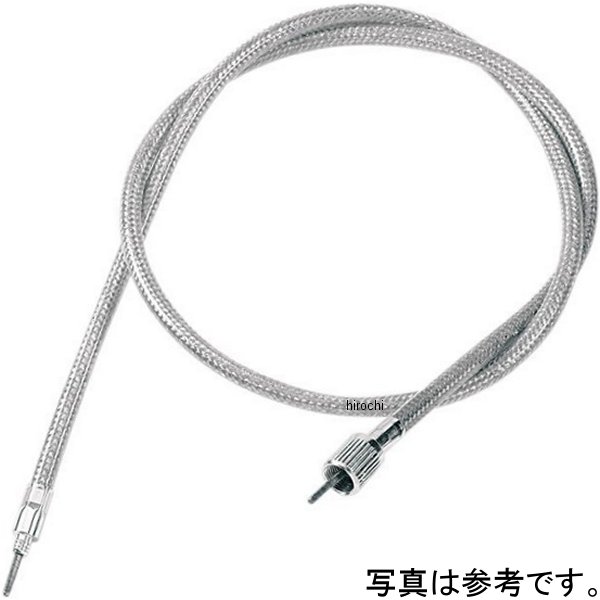 0655-0048 DRAG スピードメーター ケーブル 46.5インチ シルバー 84年-92年 FXRT、86年 FXRD、FXWG、79年-84年 XLS