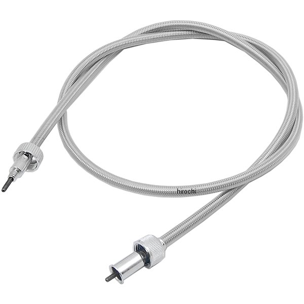 0655-0055 DRAG スピードメーター ケーブル 43インチ シルバー 83年-85年 FX、88年-93年 FXR、73年 XLH、86年-92年 XLH