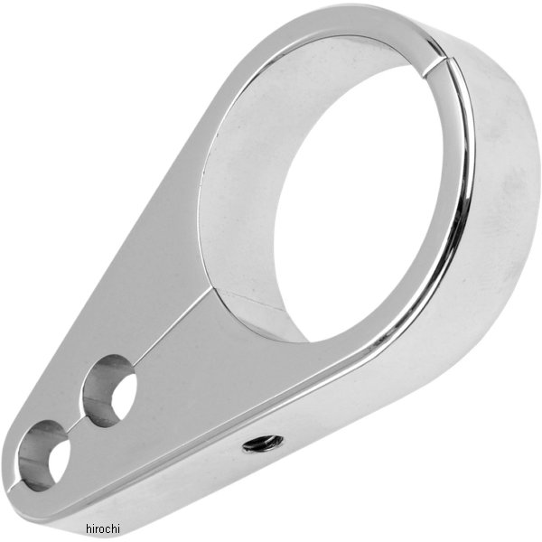 0658-0024 DRAG スロットル、アイドルケーブル クランプ 1.25インチ(32mm) デュアルケーブル クローム