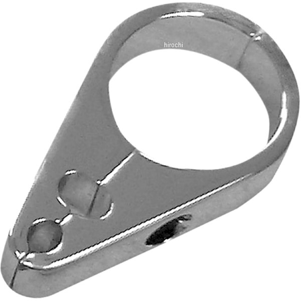 0658-0027 DRAG スロットル、アイドル、ブレーキ ケーブル クランプ 1.5インチ(38mm) クローム