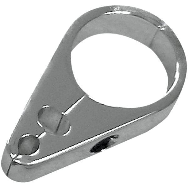 0658-0040 DRAG スロットル、アイドル、ブレーキ ケーブル クランプ 1インチ(25mm) クローム