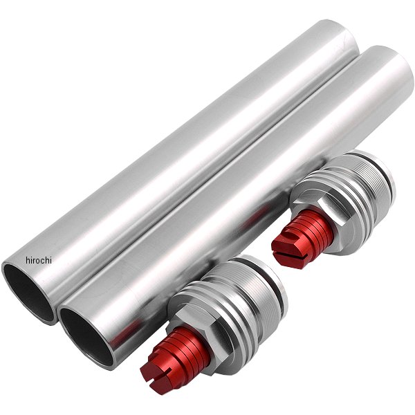 066066-02 ポッシュ POSH イニシャルアジャスター タイプ2 15年 YZF-R25、YZF-R25A、MT-25 シルバー/赤