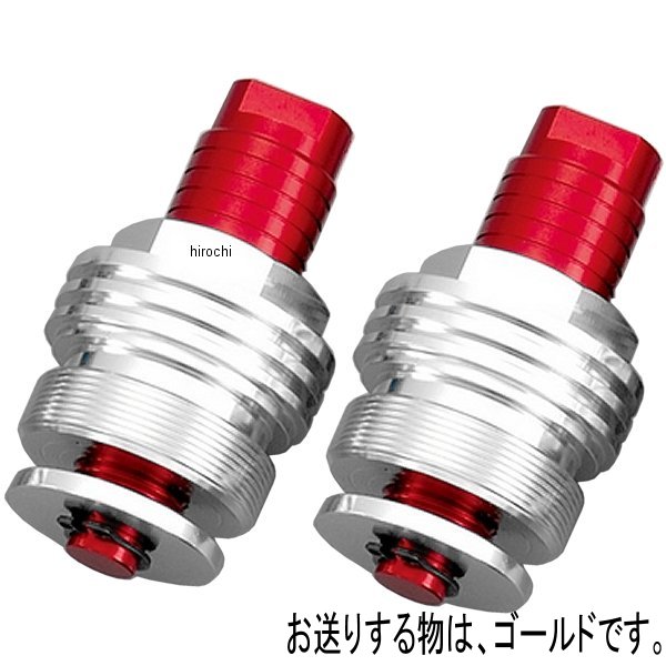 066066-04 ポッシュ POSH イニシャルアジャスター タイプ2 15年 YZF-R25、YZF-R25A、MT-25 シルバー/ゴールド