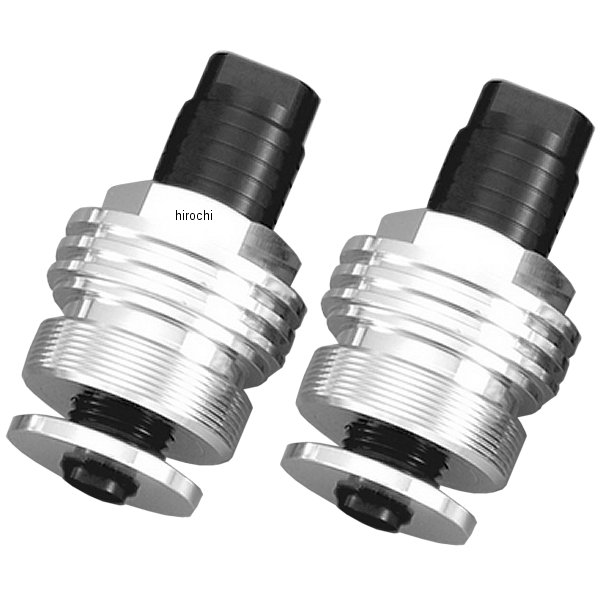 066066-06 ポッシュ POSH イニシャルアジャスター タイプ2 15年 YZF-R25、YZF-R25A、MT-25 シルバー/黒