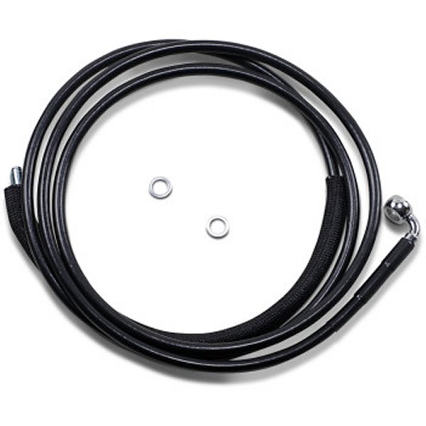 0661-0034 DRAG クラッチケーブル 17年以降 FLTR +12インチ 82.125インチ 黒