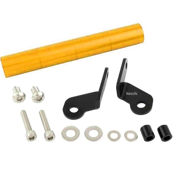 066179-04 ポッシュ POSH スマートフォンホルダーマウントステー YZF-R25専用 ゴールド