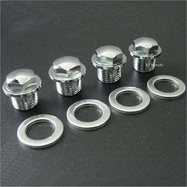 0662 ビーアールシー BRC 純正メッキシーリングボルトセット CB400F、CB350F