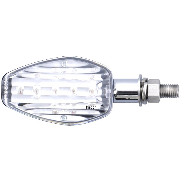 066252 ポッシュ POSH エアロLED+ライトウェイトLEDウインカーキット 15年 YZF-R25、YZF-R25A メッキ/クリアー