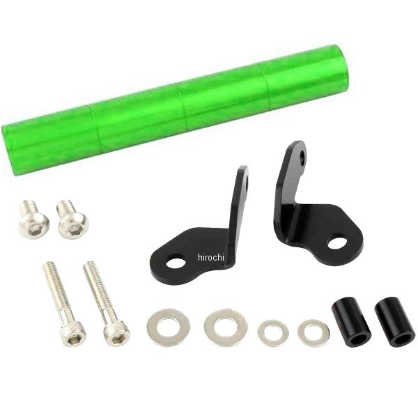 066279-28 ポッシュ POSH スマートフォンホルダーマウントステー YZF-R25専用 ライトグリーン