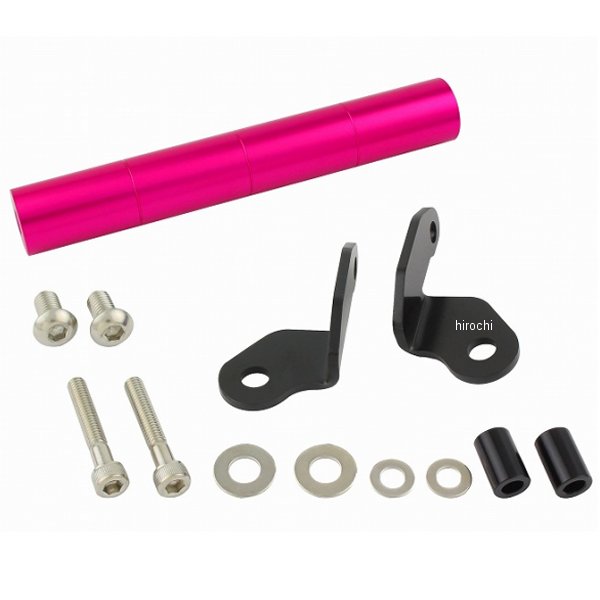 066279-32 ポッシュ POSH 車種専用 スマートフォンホルダーマウントステー 18年以前 YZF-R25/R3 ピンク