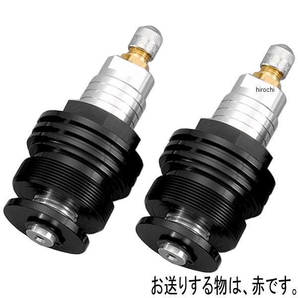 066665-02 ポッシュ POSH イニシャルアジャスター タイプ1 15年-16年 YZF-R25、YZF-R25A、MT-25 黒/赤