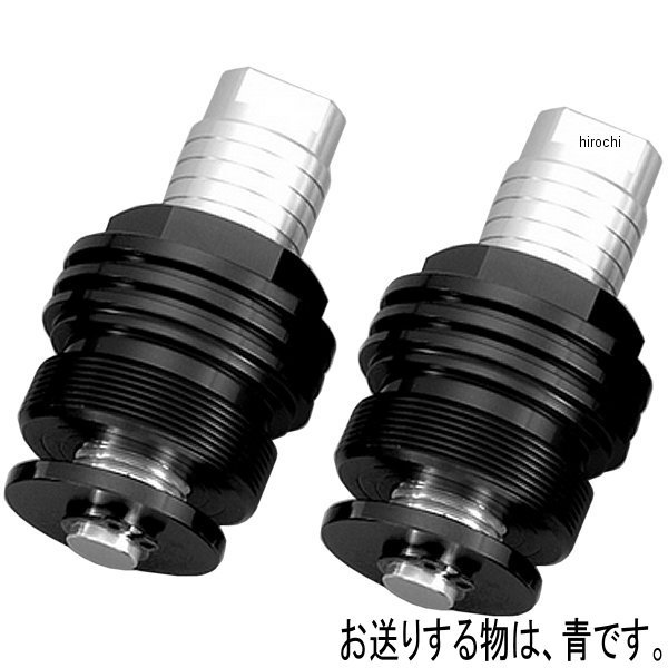 066666-01 ポッシュ POSH イニシャルアジャスター タイプ2 15年-16年 YZF-R25、YZF-R25A、MT-25 黒/青