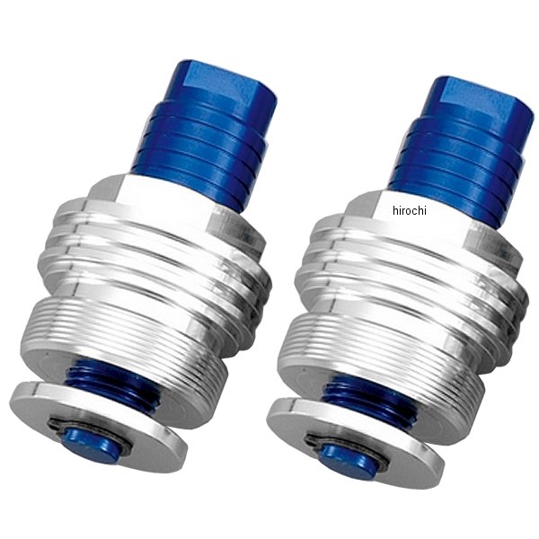 067066-01 ポッシュ POSH イニシャルアジャスター タイプ2 14年-16年 MT-07、MT-07ABS シルバー/青