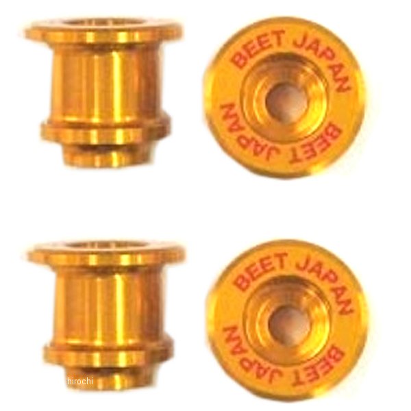 0687-010-10 ビート BEET メンテナンススタンド フックカラーセット 10mm ゴールド