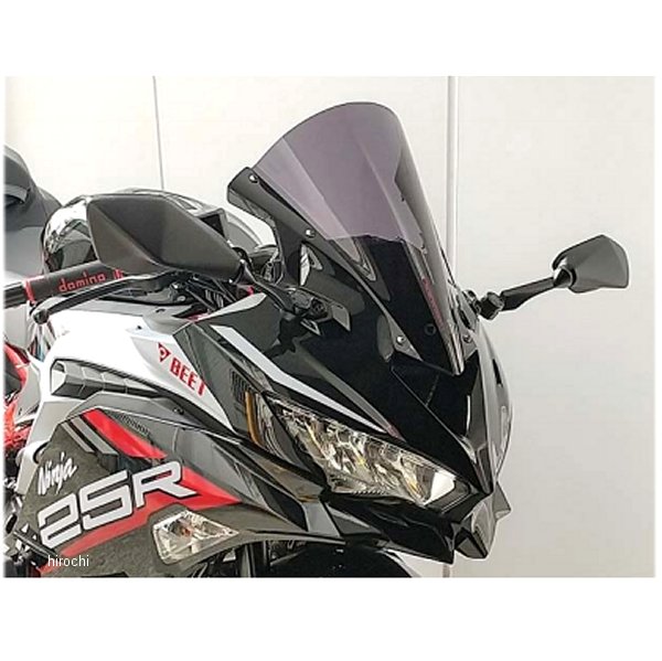 0689-KG2-02 ビート BEET スクリーン Ninja ZX-25R、ZX-4R スモーク