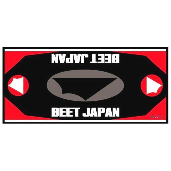 0692-RM2-06 ビート BEET BEETレーシングフロアマット レッド