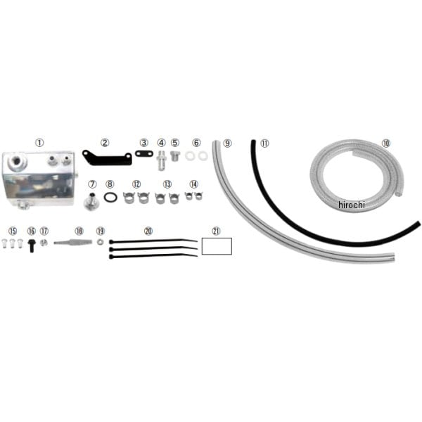 07-05-0044 SP武川 オイルキャッチリターンタンク 530cc エイプ