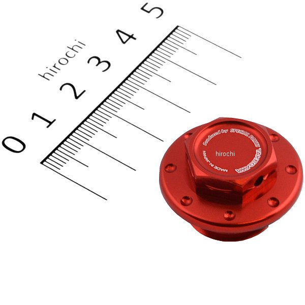 SP武川 アルミ削り出し オイルフィラーキャップ レッドアルマイト CBR250R