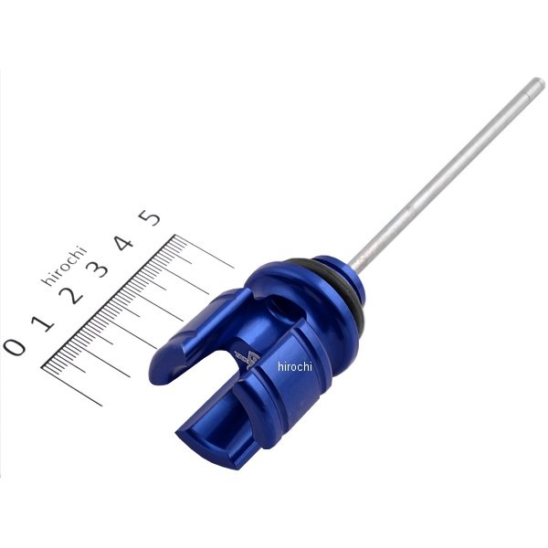 07-07-0144 ＳＰ武川 オイルレベルゲージ (ブルー) HONDA/Dio110