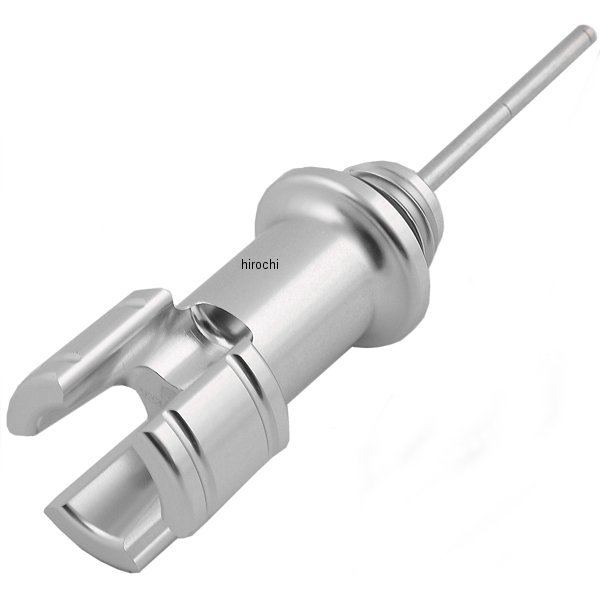 07-07-0200 SP武川 アルミ削り出しオイルレベルゲージ マジェスティS/S MAX シルバー