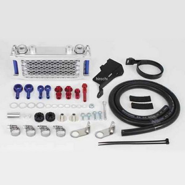 07-07-0256 SP武川 コンパクトクール オイルクーラ 4フィン5オイルライン/ラバー BTB&ボアアップ装着車 モンキー125