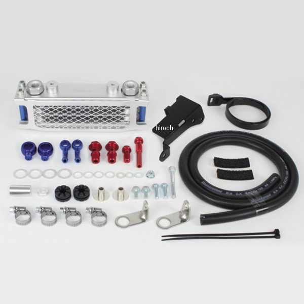 07-07-0257 SP武川 コンパクトクール オイルクーラ 3フィン4オイルライン/ラバー BTB&ボアアップ装着車 モンキー125