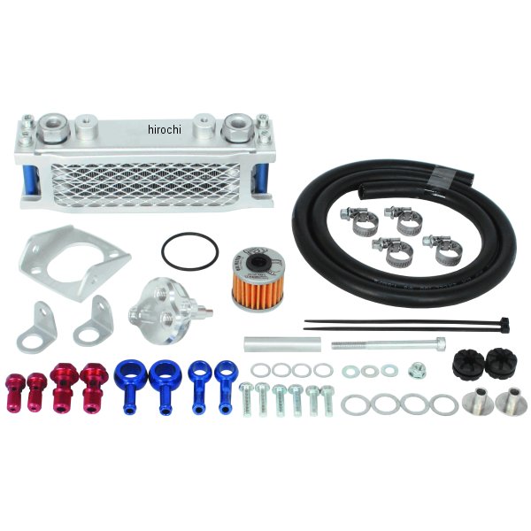 07-07-0269 SP武川 コンパクトクールキット(ラバーホース/3フィン4オイルライン)クロスカブ50(AA06)、スーパーカブ50(AA09)