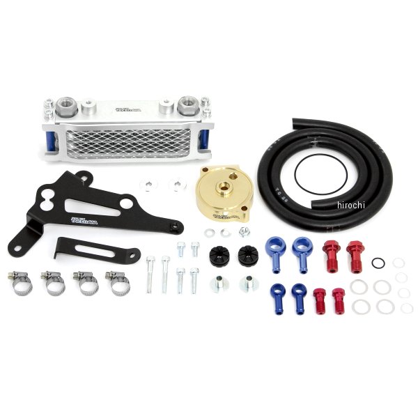 07-07-0281 SP武川 コンパクトクールAWキット (3フィン/Aタイプ/ラバーホース) KSR110/KSR PRO