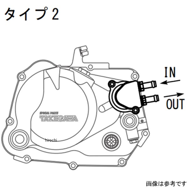 07-07-0366 SP武川 オイルク－ラ－ユニット TYPE-2/AN#4 スペシャルクラッチ用DRY/WET ダイカストカバー可