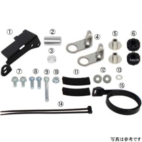 07-07-0358 SP武川 オイルクーラーステーセット モンキー125