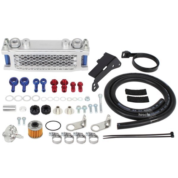 07-07-0435 SP武川 コンパクトクールキット ラバーホース 3フィン4オイルライン モンキー125