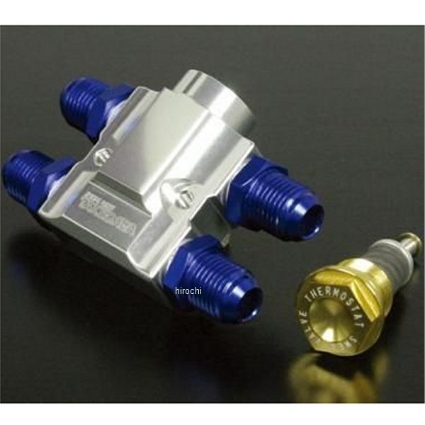 07-07-0445 SP武川 インラインサーモユニットキット #6ホース用 シルバー