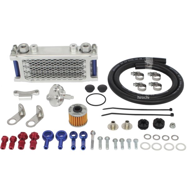 07-07-0451 SP武川 コンパクトクールキット ラバーホース 4フィン5オイルライン ダックス125