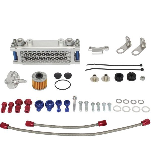 07-07-0454 SP武川 コンパクトクールキット スリムラインホース 3フィン4オイルライン ダックス125