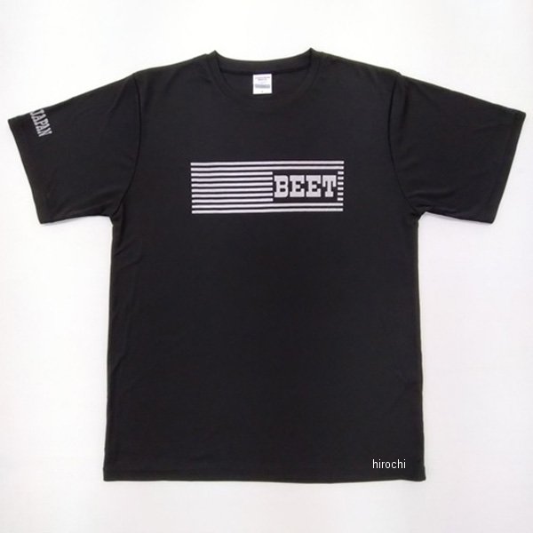 0700-BDS-A4 ビート BEET ドライTシャツ Type2 黒 Sサイズ