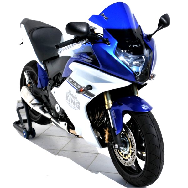 0701XX120 アルマックス ERMAX Aeromax スクリーン 37.5cm 11年-13年 CBR600F ライトブラック