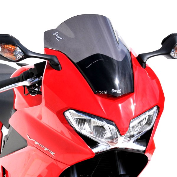 0701XX148 アルマックス ERMAX Aeromax スクリーン 39cm 14年-19年 VFR800 ライトブラック
