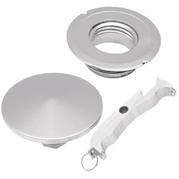 0703-0199 DRAG ガスキャップ ペイントプロテクター 右ネジ ベント有り 96年以降