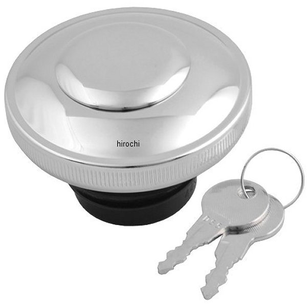 0703-0228 DRAG セルフロック ガスキャップ ベント有り 82年-95年 クローム