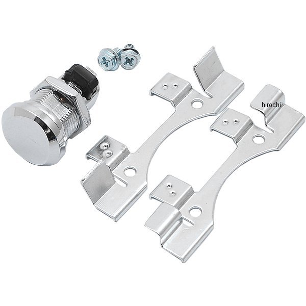 0703-0631 DRAG プッシュボタン ラッチ フューエルドア 92年以降 FLT クローム