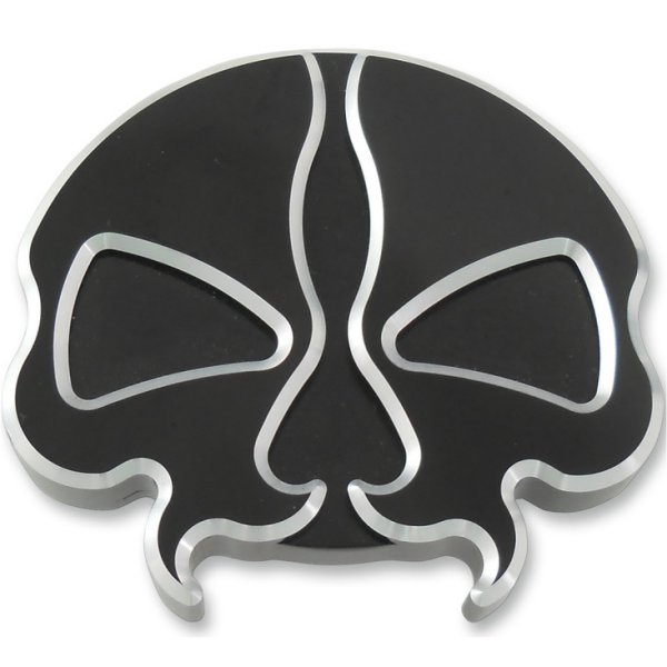 0703-0786 DRAG ガスキャップ ベント有り スプリットスカル 96年以降 黒