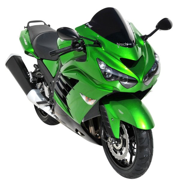 0703XX064 アルマックス ERMAX スクリーン Aeromax 06年-19年 ZZR1400、ZX-14R ネオングリーン2
