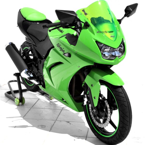 0703XX070 アルマックス ERMAX スクリーン Aeromax 36cm 08年-12年 Ninja250R サテン