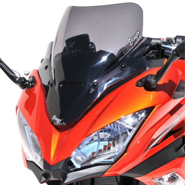 0703S65-XX アルマックス ERMAX スクリーン Aeromax 40cm 17年-19年 Ninja650 サテングレー