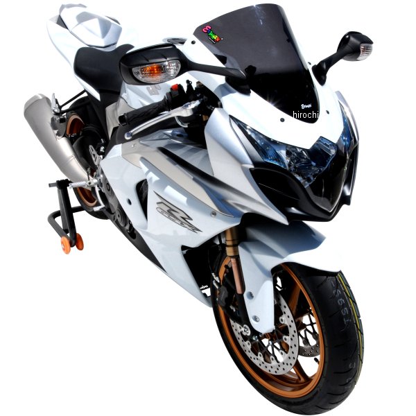0704XX095 アルマックス ERMAX Aeromax スクリーン 34cm 09年-16年 GSX-R1000 クリア