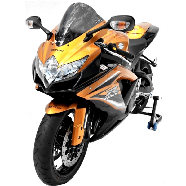 0704XX092 アルマックス ERMAX Aeromax スクリーン 08年-10年 GSX-R750 ダークブラック